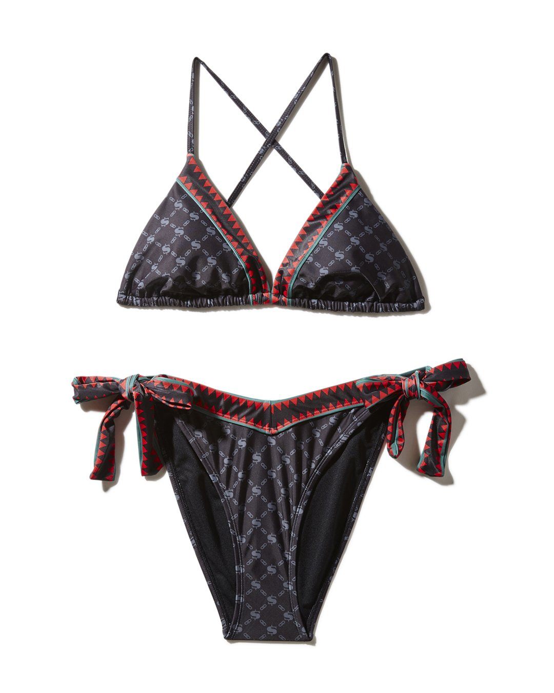 MIDNIGHT MONEY PATTERN BIKINI